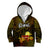 Personalized Happy Diwali Festival Kid Hoodie Diya Lamp Hibiscus Polynesian Pattern LT05 Zip Hoodie Yellow - Polynesian Pride