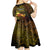 personalized-happy-diwali-festival-kid-short-sleeve-dress-diya-lamp-hibiscus-polynesian-pattern