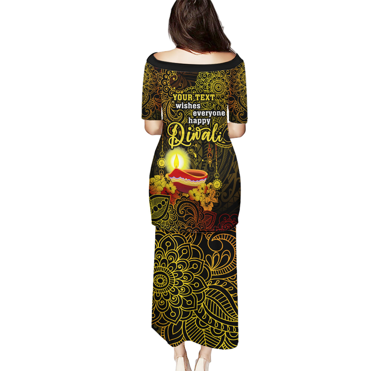 personalized-happy-diwali-festival-puletasi-diya-lamp-hibiscus-polynesian-pattern