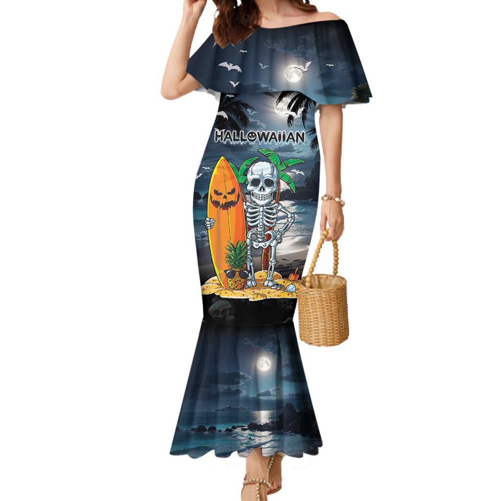 mermaid skeleton dress Personalised Hawaii Halloween Hallowaiian Surf Size:S / AU 8 maxi dressy Romantic Style Dress Brand but with a jagged