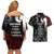 New Zealand Aotearoa Mana Wahine Couples Matching Off Shoulder Short Dress and Hawaiian Shirt