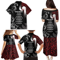 New Zealand Aotearoa Mana Wahine Family Matching Puletasi and Hawaiian Shirt