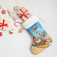 Guam Christmas Stocking Felis Pasgua Chilling Santa - Polynesian Pride