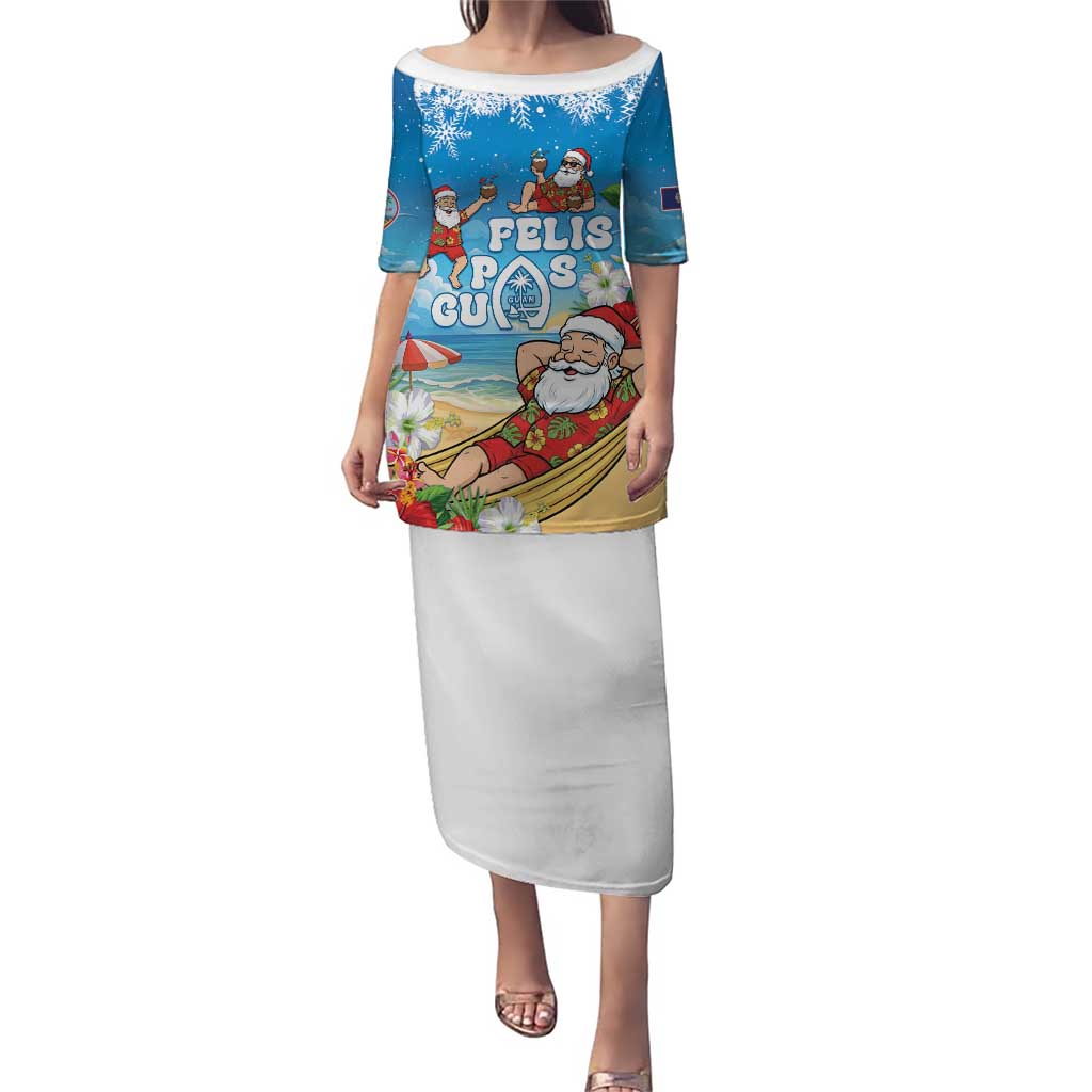 Guam Christmas Puletasi Felis Pasgua Chilling Santa - Polynesian Pride