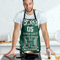 Custom Hawaii Football Apron Rainbow Warriors Tropical Vibes - Polynesian Pride