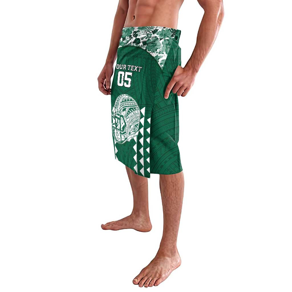 Custom Hawaii Football Lavalava Rainbow Warriors Tropical Vibes LT05 - Polynesian Pride