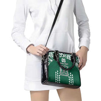 Custom Hawaii Football Shoulder Handbag Rainbow Warriors Tropical Vibes LT05 - Polynesian Pride