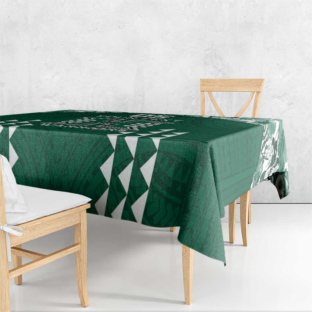 Custom Hawaii Football Tablecloth Rainbow Warriors Tropical Vibes LT05 - Polynesian Pride