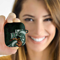 Hawaii Ikaika Warrior Football AirPods Case Polynesian Tribal Tattoo - Polynesian Pride