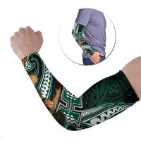Hawaii Ikaika Warrior Football Arm Sleeves Polynesian Tribal Tattoo - Polynesian Pride