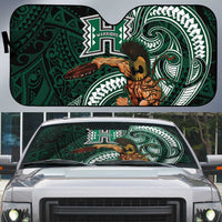 Hawaii Ikaika Warrior Football Auto Sun Shade Polynesian Tribal Tattoo - Polynesian Pride