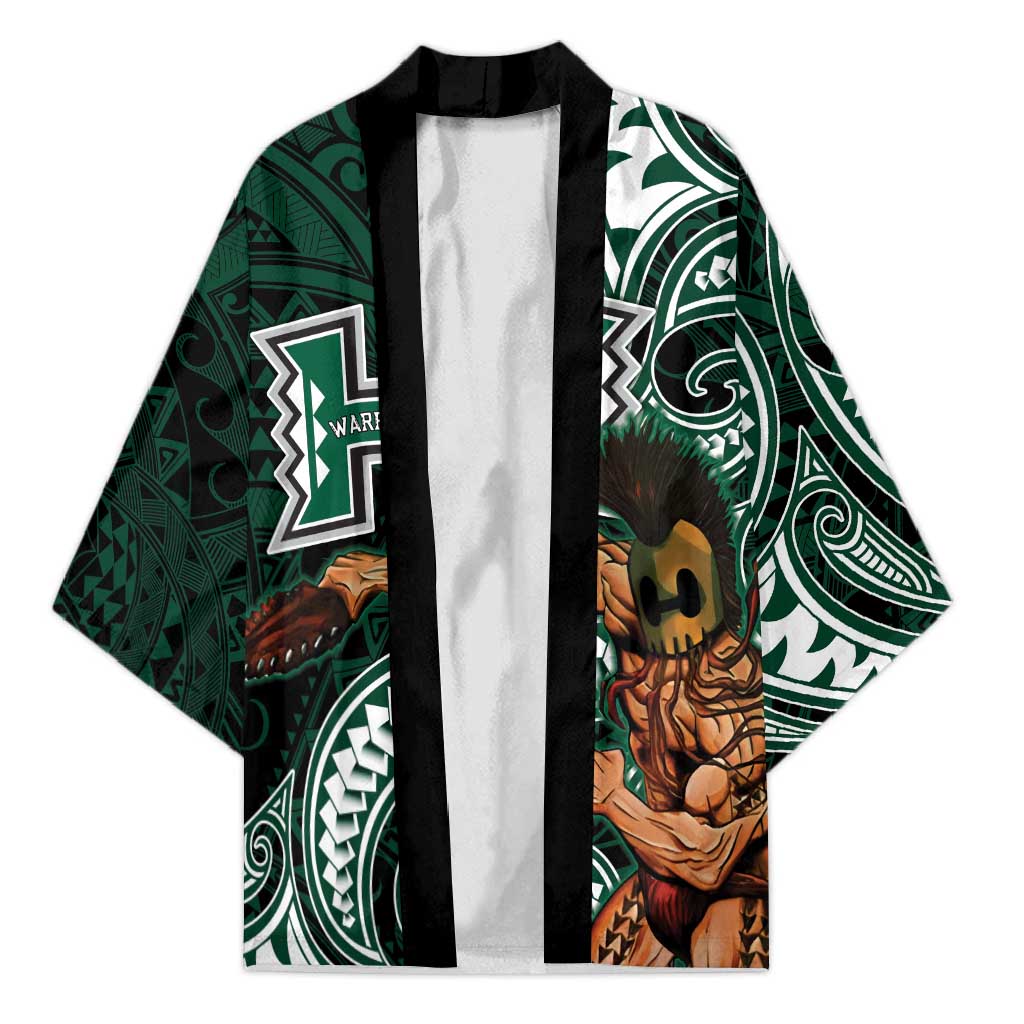 Hawaii Ikaika Warrior Football Kimono Polynesian Tribal Tattoo - Polynesian Pride