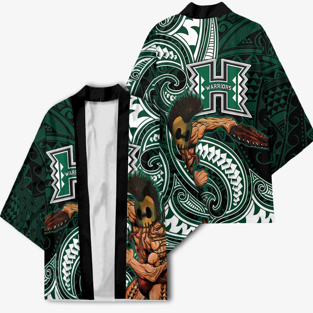 Hawaii Ikaika Warrior Football Kimono Polynesian Tribal Tattoo - Polynesian Pride