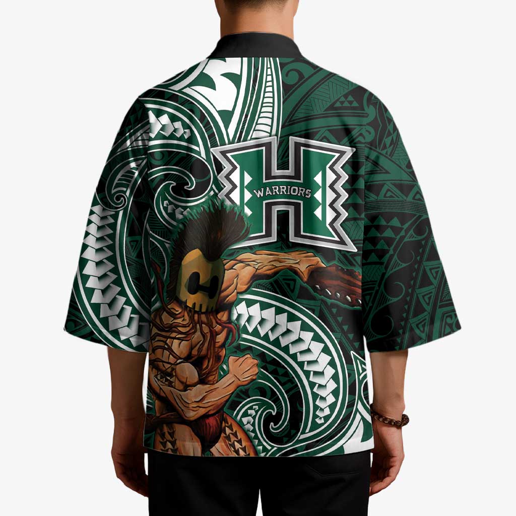 Hawaii Ikaika Warrior Football Kimono Polynesian Tribal Tattoo - Polynesian Pride