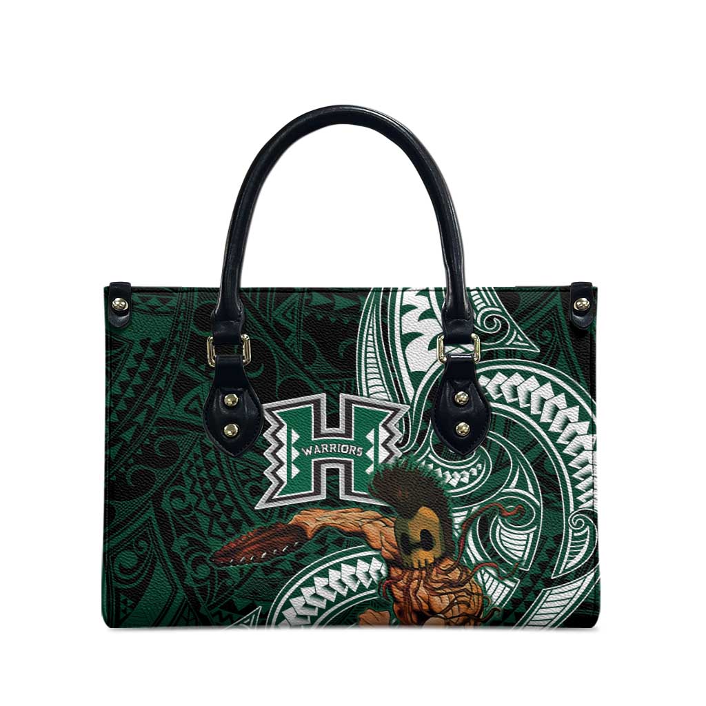 Hawaii Ikaika Warrior Football Leather Bag Polynesian Tribal Tattoo - Polynesian Pride