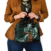 Hawaii Ikaika Warrior Football Shoulder Handbag Polynesian Tribal Tattoo - Polynesian Pride