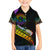 Personalised LGBT History Month Family Matching Summer Maxi Dress and Hawaiian Shirt Proud And Happy Polynesian Dolphin LT05 Son's Shirt Black - Polynesian Pride