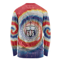 Samoa Long Sleeve Shirt Tie Dye Unique Style