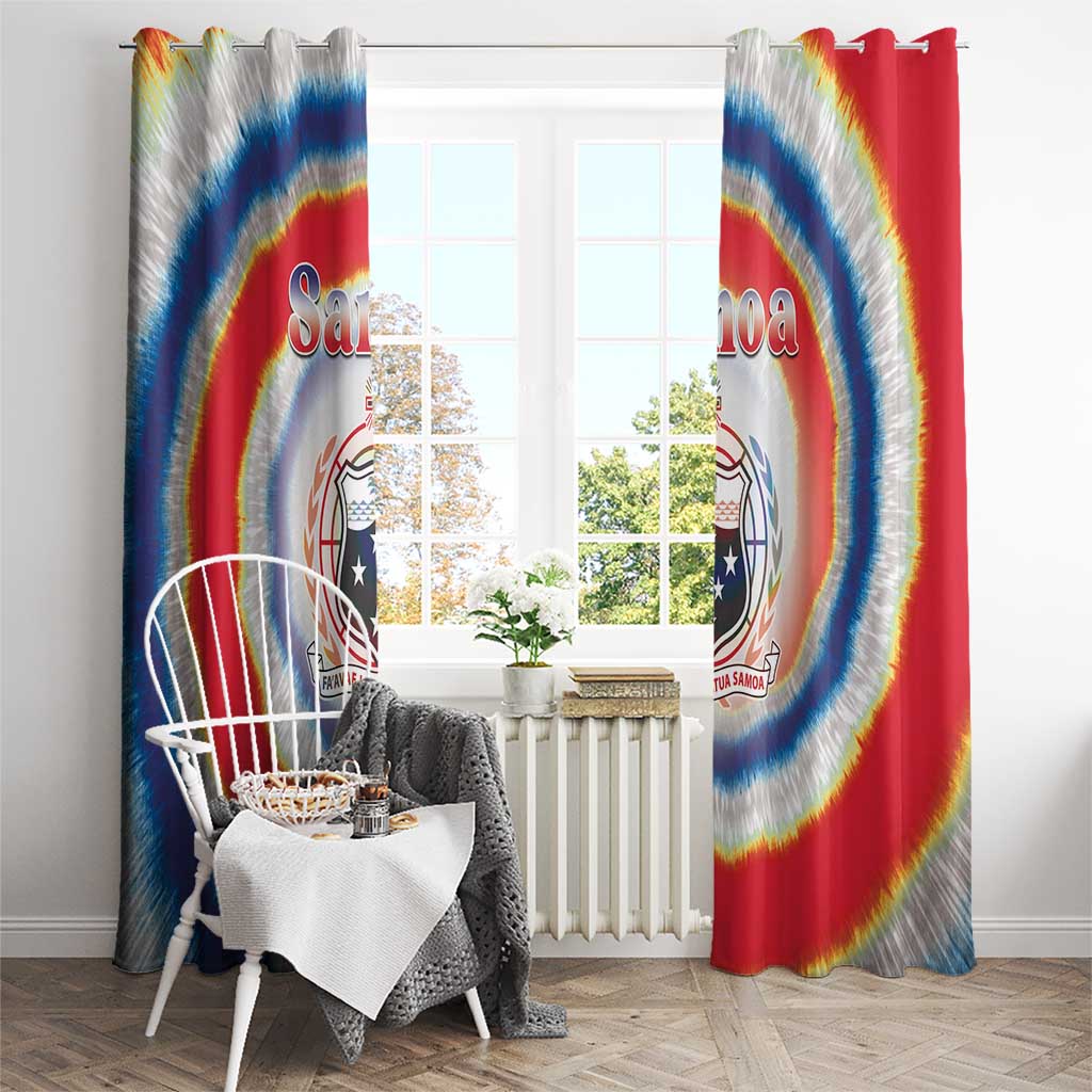 Samoa Window Curtain Tie Dye Unique Style