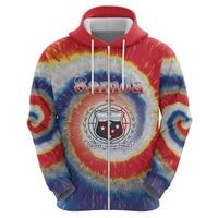 Samoa Zip Hoodie Tie Dye Unique Style LT05 - Polynesian Pride