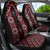 New Zealand Aotearoa Car Seat Cover Red Poutama With Taniko Pattern LT05