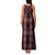 New Zealand Aotearoa Family Matching Tank Maxi Dress and Hawaiian Shirt Red Poutama With Taniko Pattern LT05