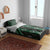 New Zealand Aotearoa Bedding Set Green Poutama With Taniko Pattern LT05