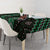 New Zealand Aotearoa Tablecloth Green Poutama With Taniko Pattern LT05
