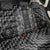 New Zealand Aotearoa Back Car Seat Cover Black Poutama With Taniko Pattern LT05