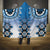 New Zealand Hooded Blanket Poutama Mix Blue Taniko Inspired Art LT05