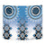 New Zealand Tapestry Poutama Mix Blue Taniko Inspired Art LT05