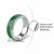 New Zealand Classic Ring Poutama Mix Green Taniko Inspired Art - Polynesian Pride
