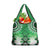 New Zealand Grocery Bag Poutama Mix Green Taniko Inspired Art