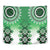 New Zealand Tapestry Poutama Mix Green Taniko Inspired Art LT05