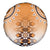 New Zealand Spare Tire Cover Poutama Mix Orange Taniko Inspired Art LT05