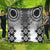 New Zealand Quilt Poutama Mix Gray Taniko Inspired Art LT05