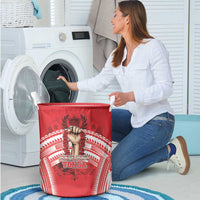 Tonga Rugby Mate Ma'a Laundry Basket Tongan Pride Unique Style - Polynesian Pride