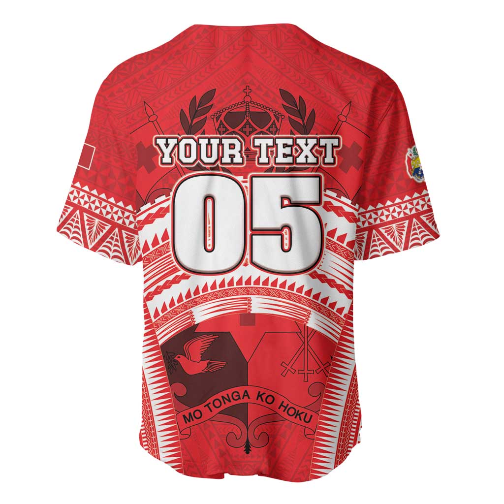 Custom Tonga Rugby Mate Ma'a Baseball Jersey Tongan Pride Unique Style - Polynesian Pride
