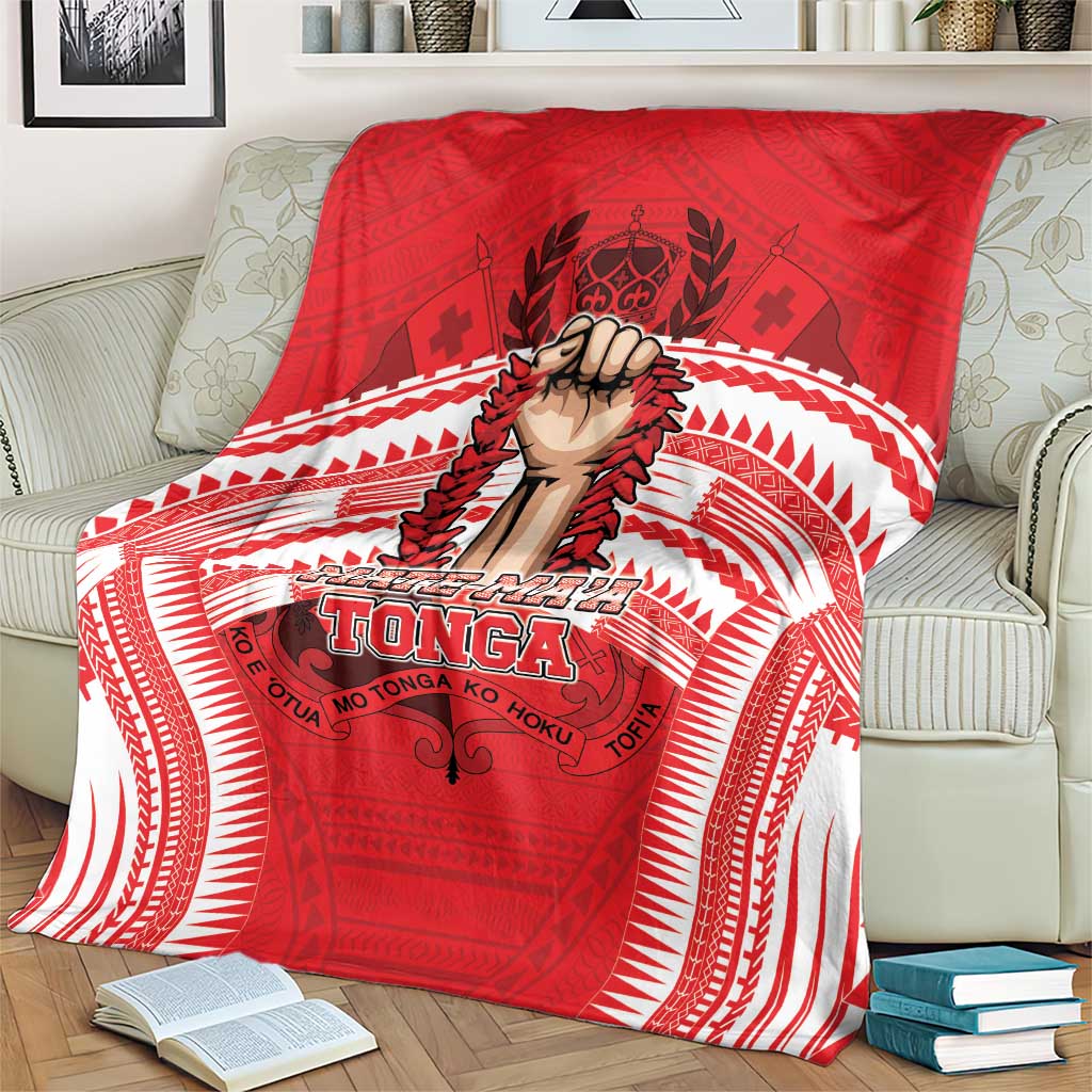 Tonga Rugby Mate Ma'a Blanket Tongan Pride Unique Style - Polynesian Pride