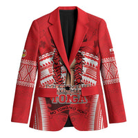 Custom Tonga Rugby Mate Ma'a Blazer Tongan Pride Unique Style - Polynesian Pride