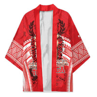 Custom Tonga Rugby Mate Ma'a Kimono Tongan Pride Unique Style - Polynesian Pride
