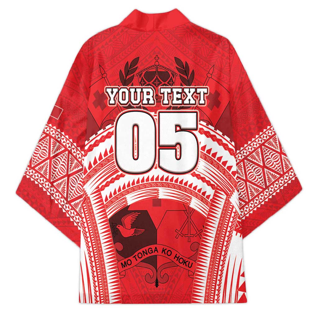 Custom Tonga Rugby Mate Ma'a Kimono Tongan Pride Unique Style - Polynesian Pride