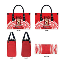 Tonga Rugby Mate Ma'a Leather Bag Tongan Pride Unique Style - Polynesian Pride