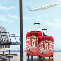 Tonga Rugby Mate Ma'a Luggage Cover Tongan Pride Unique Style - Polynesian Pride