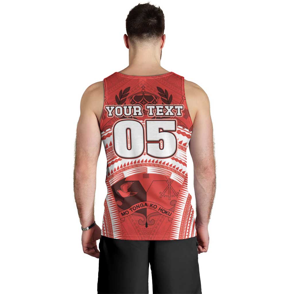 Custom Tonga Rugby Mate Ma'a Men Tank Top Tongan Pride Unique Style - Polynesian Pride