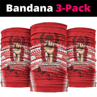 Tonga Rugby Mate Ma'a Neck Gaiter Tongan Pride Unique Style - Polynesian Pride