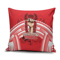Tonga Rugby Mate Ma'a Pillow Cover Tongan Pride Unique Style - Polynesian Pride
