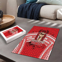 Tonga Rugby Mate Ma'a Puzzle Tongan Pride Unique Style - Polynesian Pride