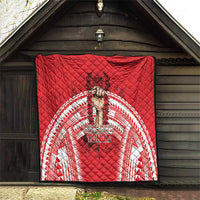 Tonga Rugby Mate Ma'a Quilt Tongan Pride Unique Style - Polynesian Pride