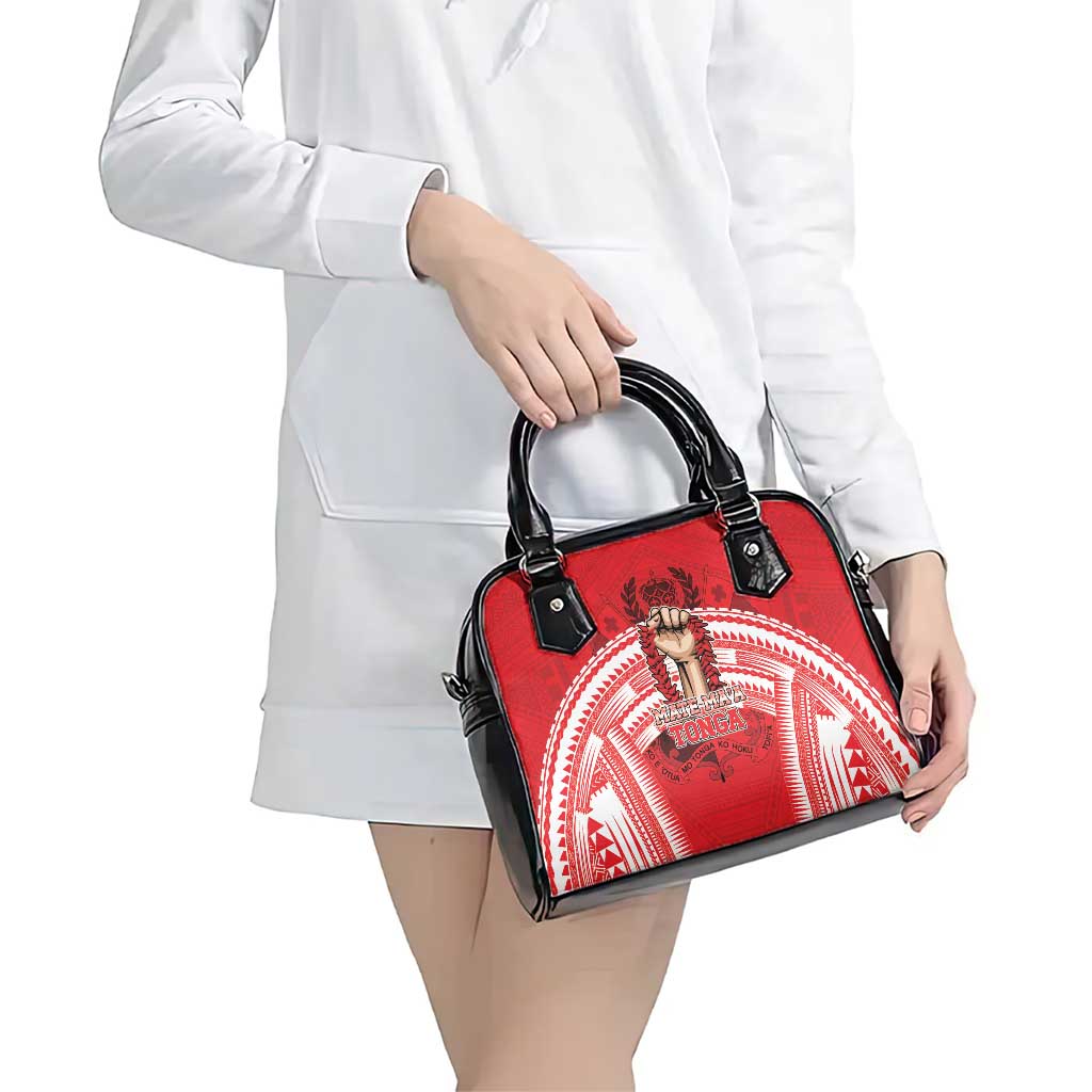 Tonga Rugby Mate Ma'a Shoulder Handbag Tongan Pride Unique Style - Polynesian Pride